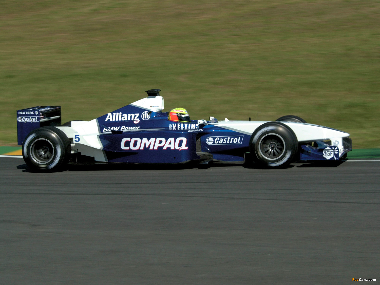 BMW WilliamsF1 FW23/FW23 2001 wallpapers (1600 x 1200)