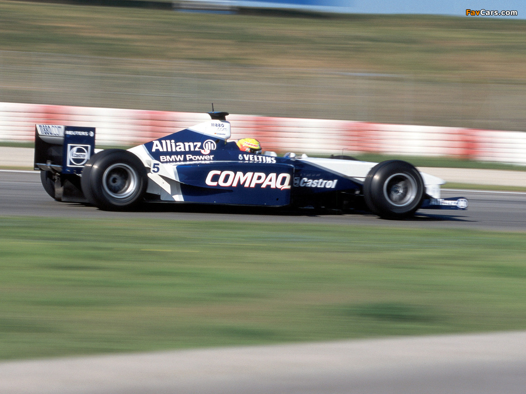 BMW WilliamsF1 FW23/FW23 2001 wallpapers (1024 x 768)