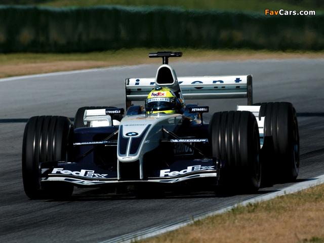 BMW WilliamsF1 FW25 2003 wallpapers (640 x 480)