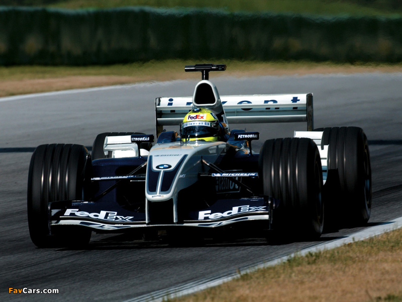 BMW WilliamsF1 FW25 2003 wallpapers (800 x 600)