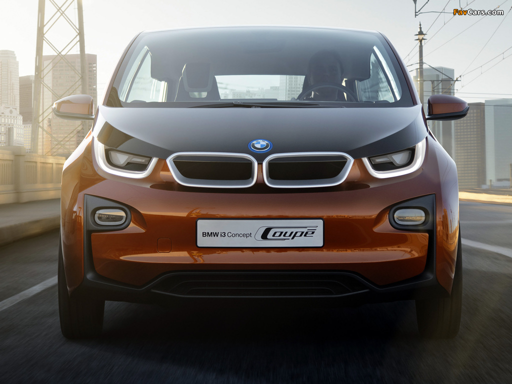 BMW i3 Concept Coupé 2012 wallpapers (1024 x 768)