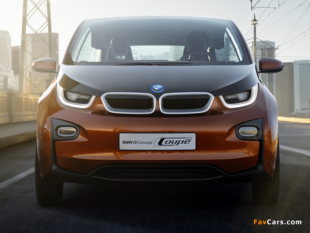 BMW i3 Concept Coupé 2012 wallpapers (640 x 480)