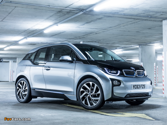 BMW i3 UK-spec 2013 wallpapers (640 x 480)