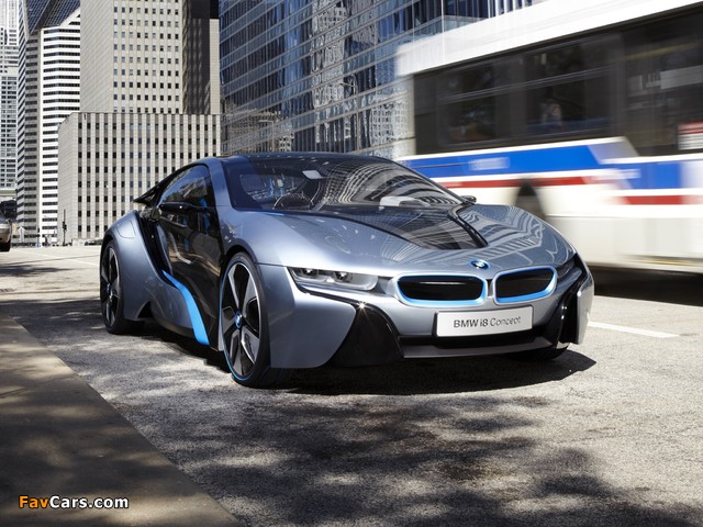 BMW i8 Concept 2011 photos (640 x 480)