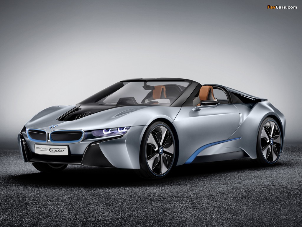 BMW i8 Concept Spyder 2012 images (1024 x 768)