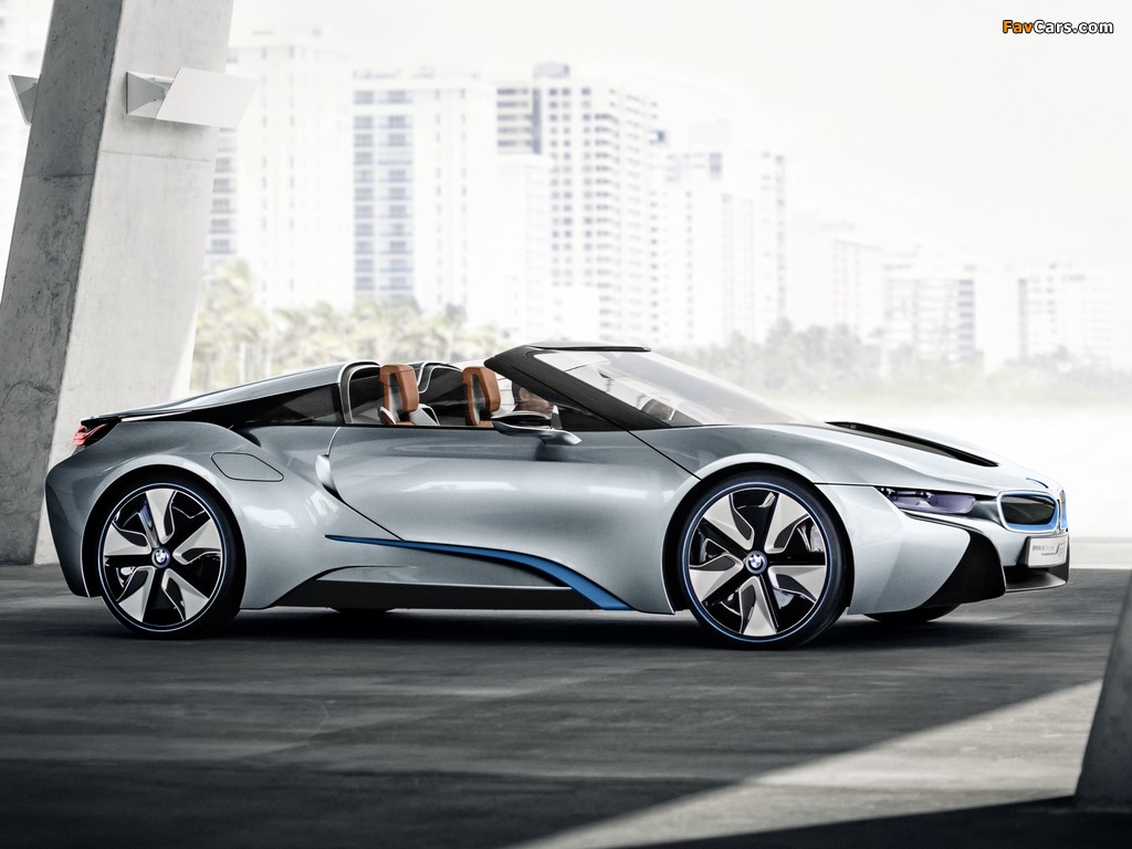 BMW i8 Concept Spyder 2012 pictures (1024 x 768)
