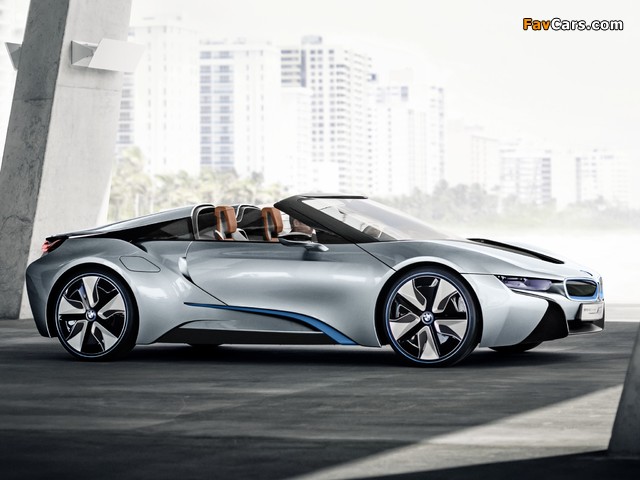 BMW i8 Concept Spyder 2012 pictures (640 x 480)