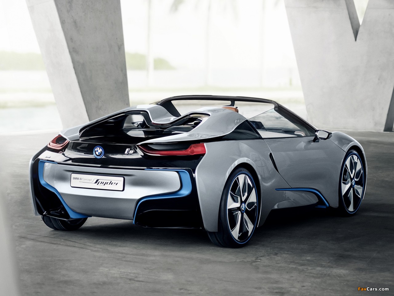 BMW i8 Concept Spyder 2012 wallpapers (1280 x 960)