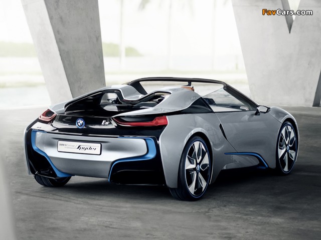 BMW i8 Concept Spyder 2012 wallpapers (640 x 480)