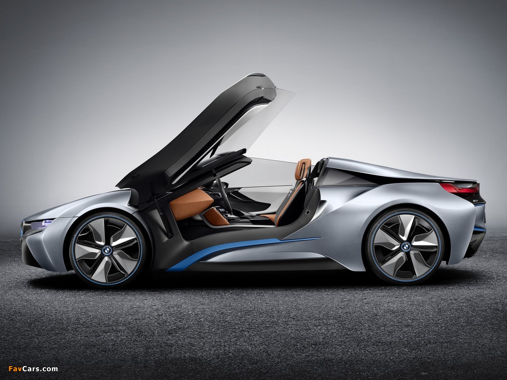 BMW i8 Concept Spyder 2012 wallpapers (1024 x 768)