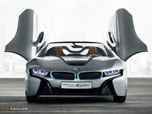 BMW i8 Concept Spyder 2012 wallpapers (640 x 480)