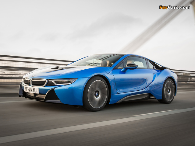 BMW i8 UK-spec 2014 wallpapers (640 x 480)