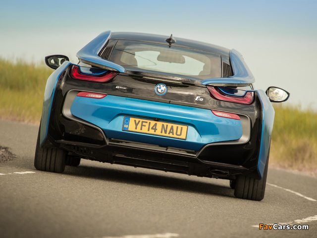 BMW i8 UK-spec 2014 wallpapers (640 x 480)