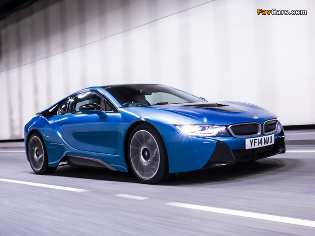 BMW i8 UK-spec 2014 wallpapers (640 x 480)