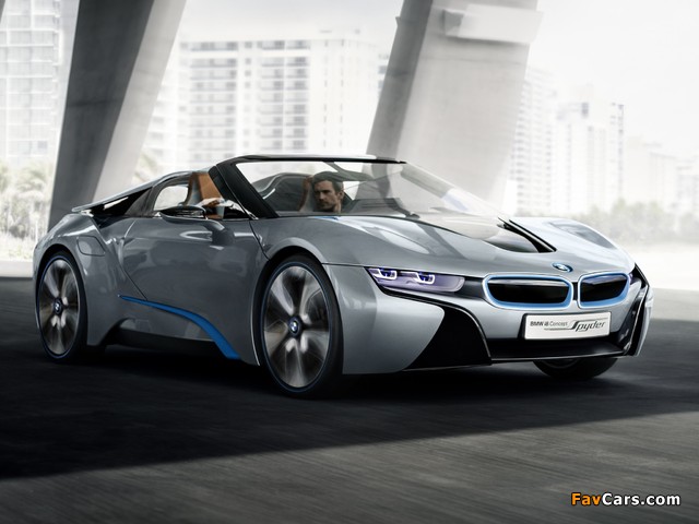 Photos of BMW i8 Concept Spyder 2012 (640 x 480)