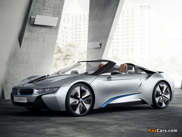 Pictures of BMW i8 Concept Spyder 2012 (640 x 480)