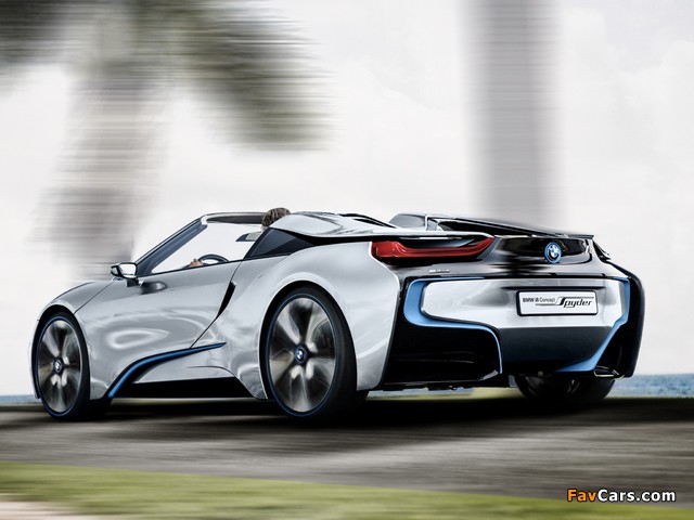 Pictures of BMW i8 Concept Spyder 2012 (640 x 480)