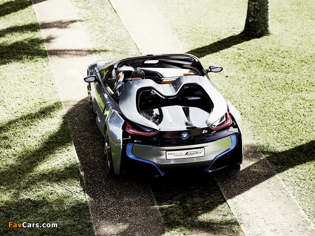 Pictures of BMW i8 Concept Spyder 2012 (640 x 480)