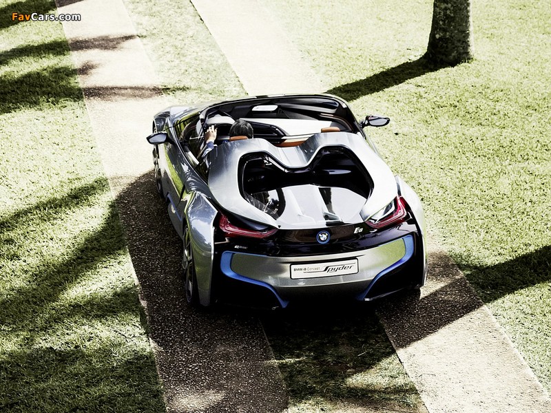 Pictures of BMW i8 Concept Spyder 2012 (800 x 600)