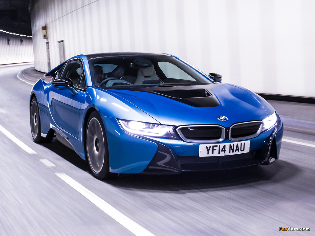 Pictures of BMW i8 UK-spec 2014 (1024 x 768)