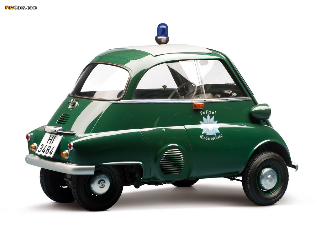 BMW Isetta 300 Polizei 1958–62 photos (1024 x 768)