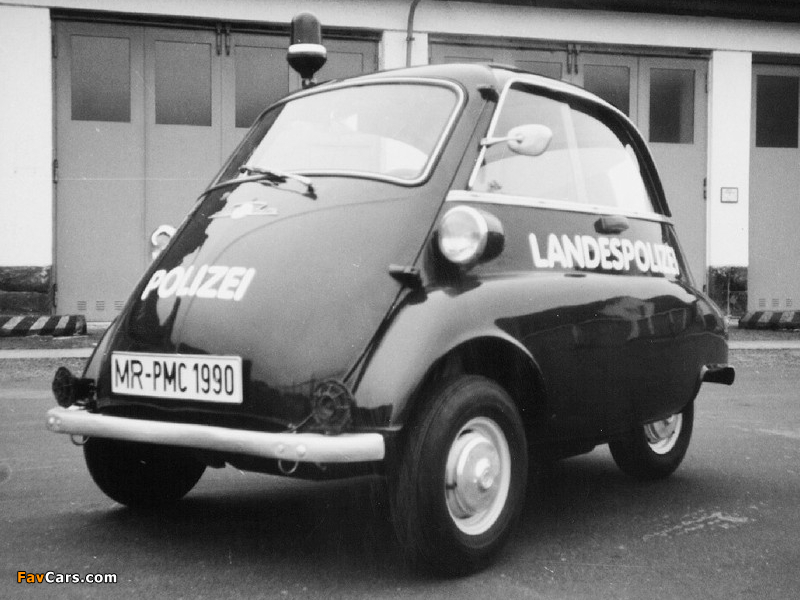 Pictures of BMW Isetta 250 Polizei 1956–62 (800 x 600)