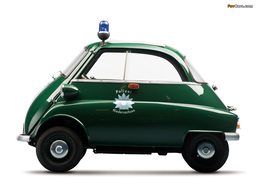 BMW Isetta 300 Polizei 1958–62 wallpapers (1024 x 768)