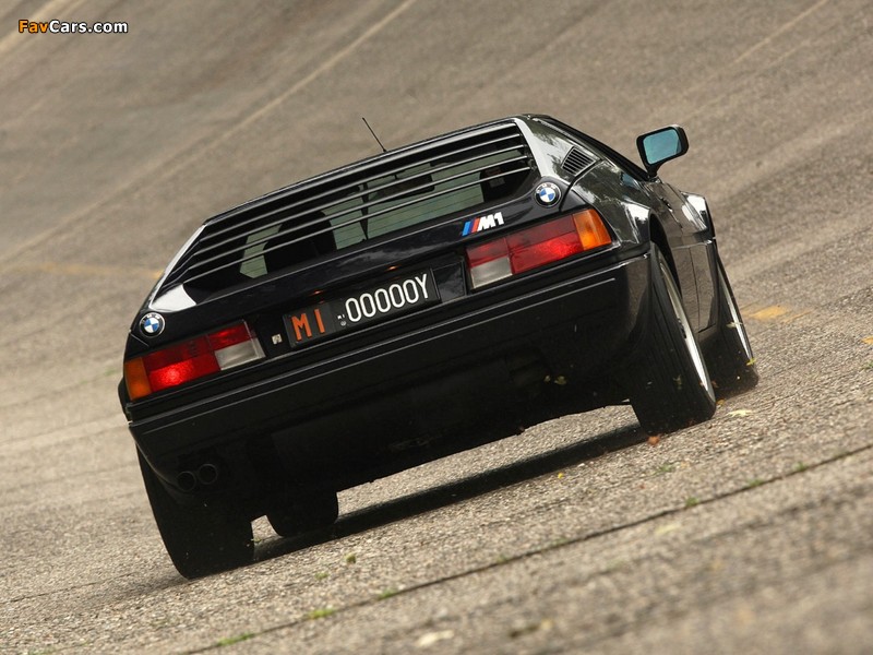 BMW M1 (E26) 1978–81 photos (800 x 600)