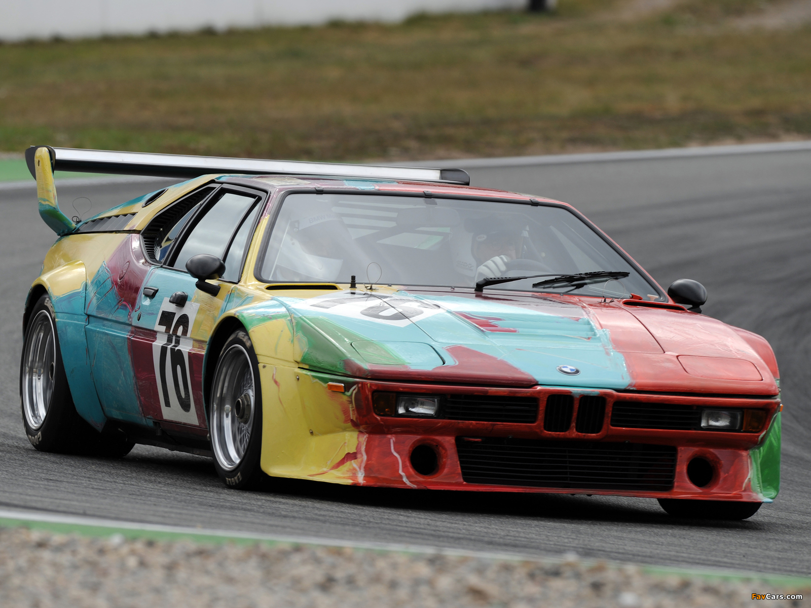 BMW M1 Group 4 Rennversion Art Car by Andy Warhol (E26) 1979 photos (1600 x 1200)