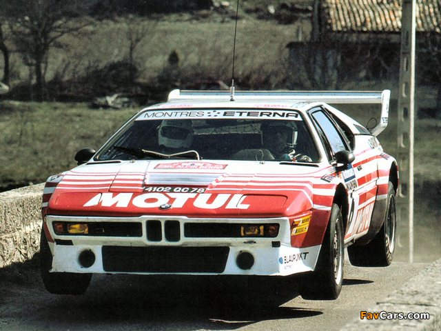 BMW M1 Procar (E26) 1979–81 pictures (640 x 480)