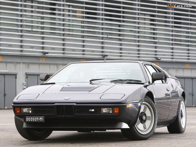 Images of BMW M1 (E26) 1978–81 (800 x 600)