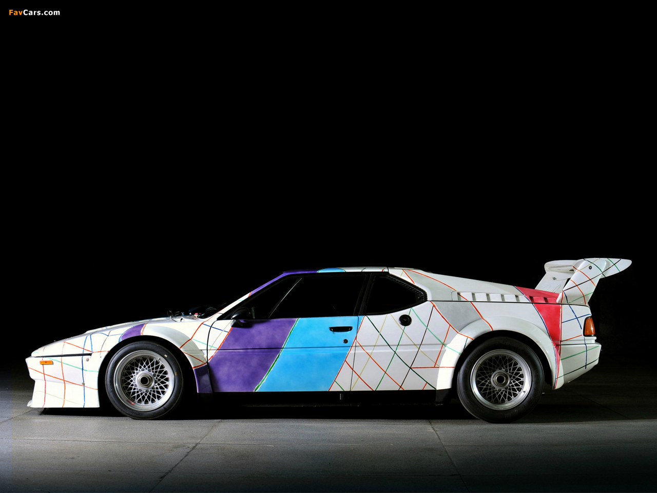 Images of BMW M1 Procar Art Car by Frank Stella (E26) 1979 (1280 x 960)