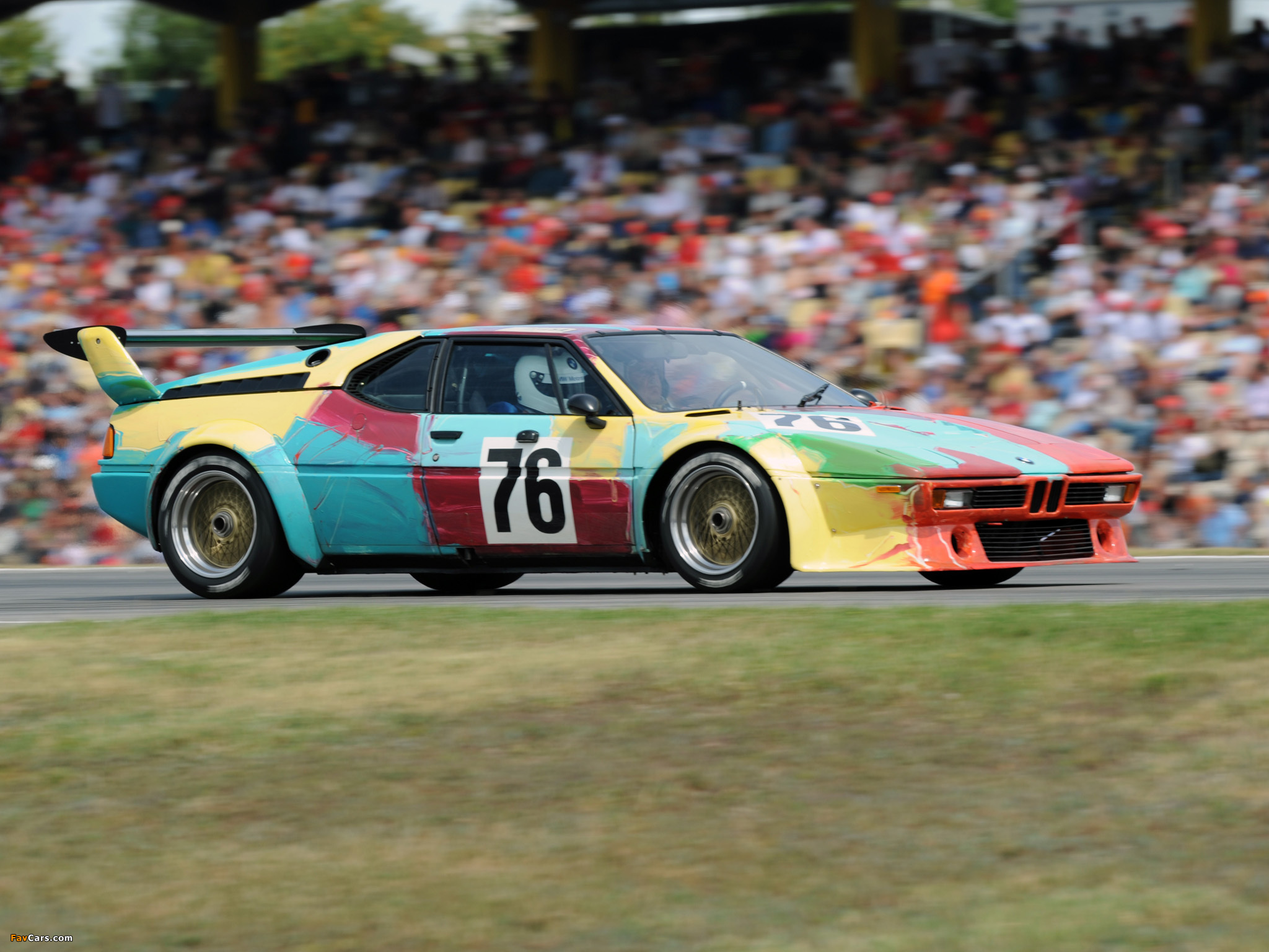 Images of BMW M1 Group 4 Rennversion Art Car by Andy Warhol (E26) 1979 (2048 x 1536)