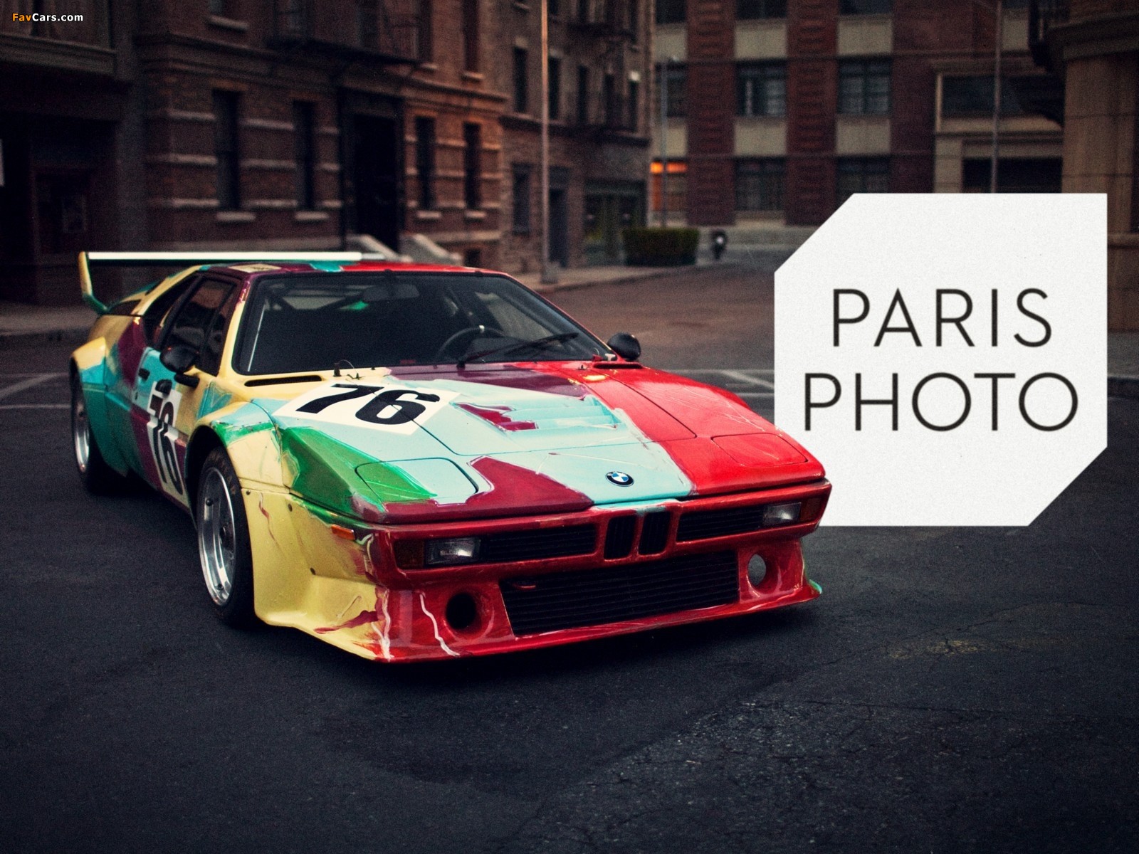 Images of BMW M1 Group 4 Rennversion Art Car by Andy Warhol (E26) 1979 (1600 x 1200)