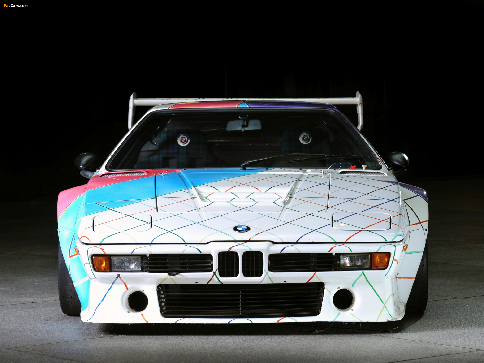 Photos of BMW M1 Procar Art Car by Frank Stella (E26) 1979 (2048 x 1536)
