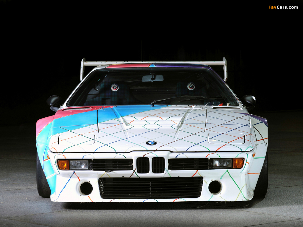 Photos of BMW M1 Procar Art Car by Frank Stella (E26) 1979 (1024 x 768)