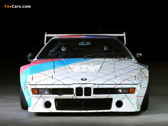 Photos of BMW M1 Procar Art Car by Frank Stella (E26) 1979 (640 x 480)