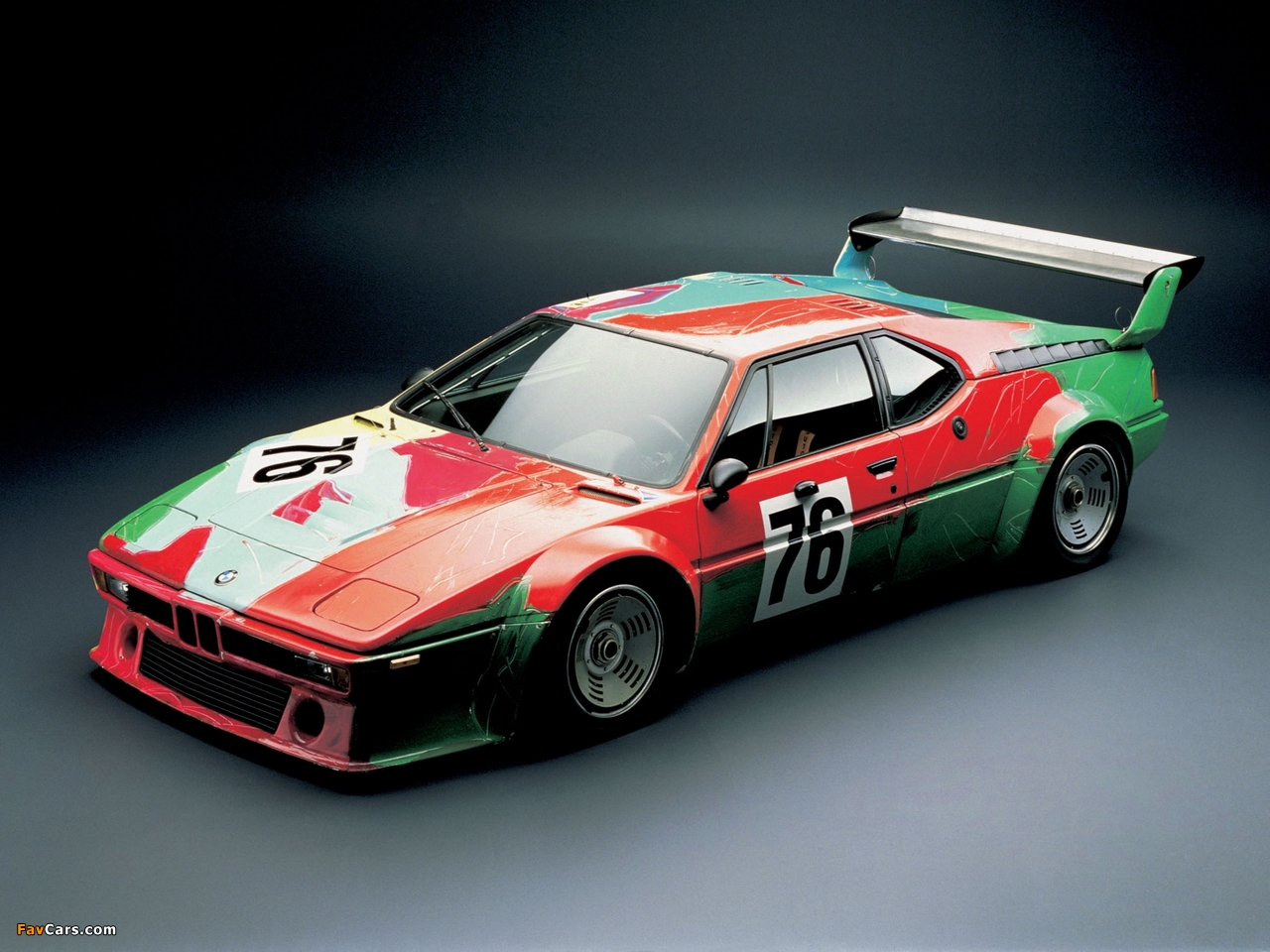 Photos of BMW M1 Group 4 Rennversion Art Car by Andy Warhol (E26) 1979 (1280 x 960)