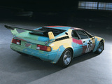 Pictures of BMW M1 Group 4 Rennversion Art Car by Andy Warhol (E26) 1979