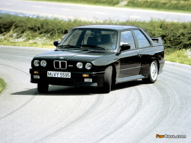 BMW M3 Coupe (E30) 1986–90 images (640 x 480)