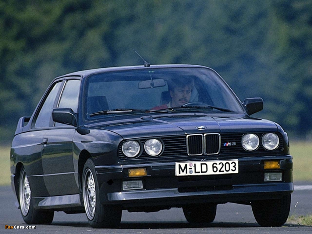 BMW M3 Coupe (E30) 1986–90 photos (1024 x 768)