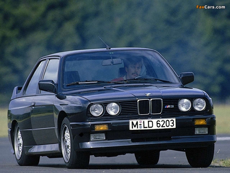 BMW M3 Coupe (E30) 1986–90 photos (800 x 600)
