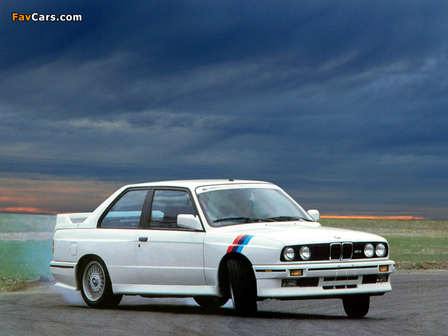 BMW M3 Coupe (E30) 1986–90 photos (640 x 480)