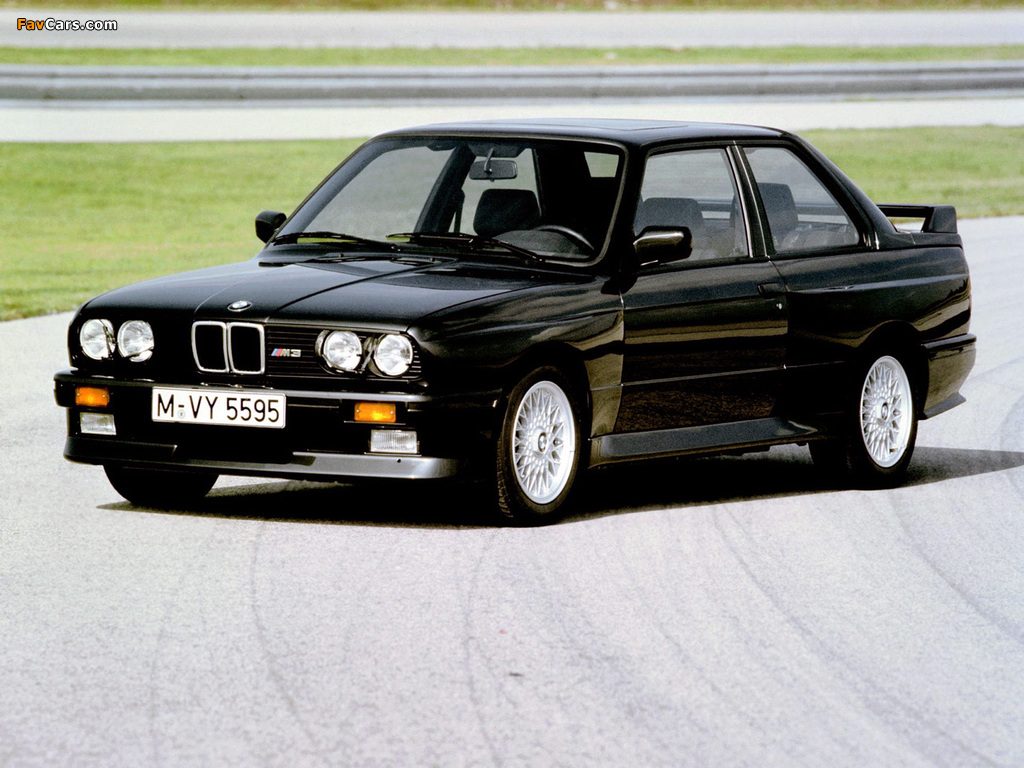 BMW M3 Coupe (E30) 1986–90 pictures (1024 x 768)