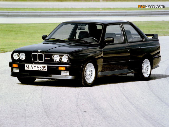 BMW M3 Coupe (E30) 1986–90 pictures (640 x 480)