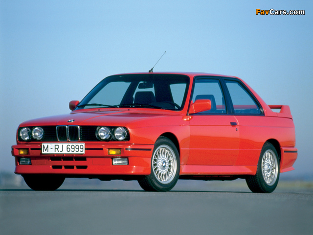 BMW M3 Coupe (E30) 1986–90 wallpapers (640 x 480)