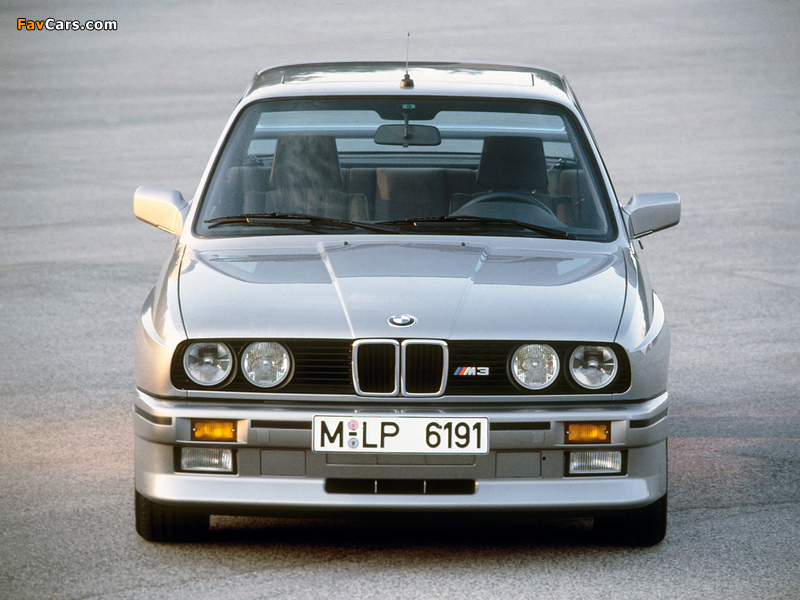 BMW M3 Coupe (E30) 1986–90 wallpapers (800 x 600)