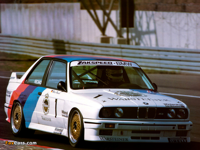 BMW M3 DTM (E30) 1987–92 images (640 x 480)