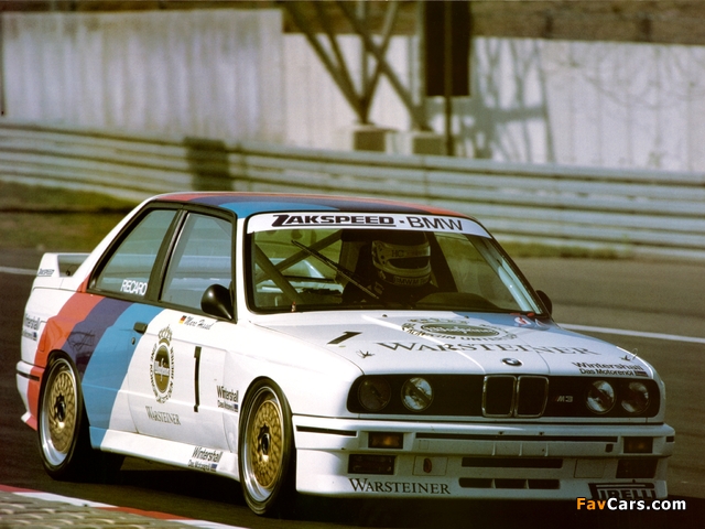 BMW M3 DTM (E30) 1987–92 photos (640 x 480)