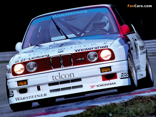 BMW M3 DTM (E30) 1987–92 pictures (640 x 480)